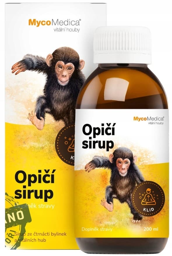 MycoMedica Abesirup til børn Ginseng 200 ml