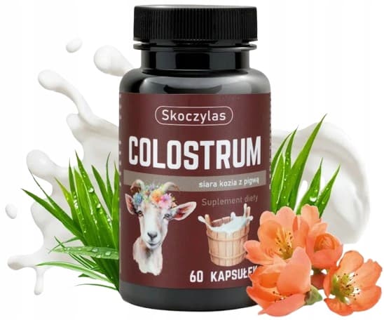 SKOCZYLAS Colostrum GEDERÅLSKOLOSTRUM med kvæde IMMUNITET 60 kapsler