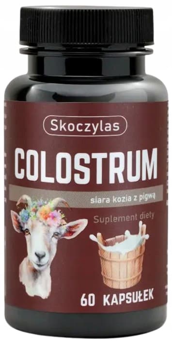SKOCZYLAS Colostrum GEDERÅLSKOLOSTRUM med kvæde IMMUNITET 60 kapsler