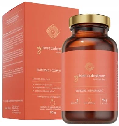 MyBestColostrum IMMUNITET för barn och vuxna äppelsmak 90 g