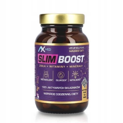 SLIM BOOST SLIMMING urter vitaminer mineraler AX Med 60 kapsler