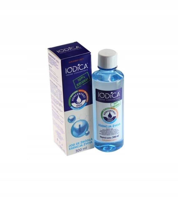 JODICA Naturligt jodkoncentrat med mineraler SHIELD IMMUNITET 300 ml