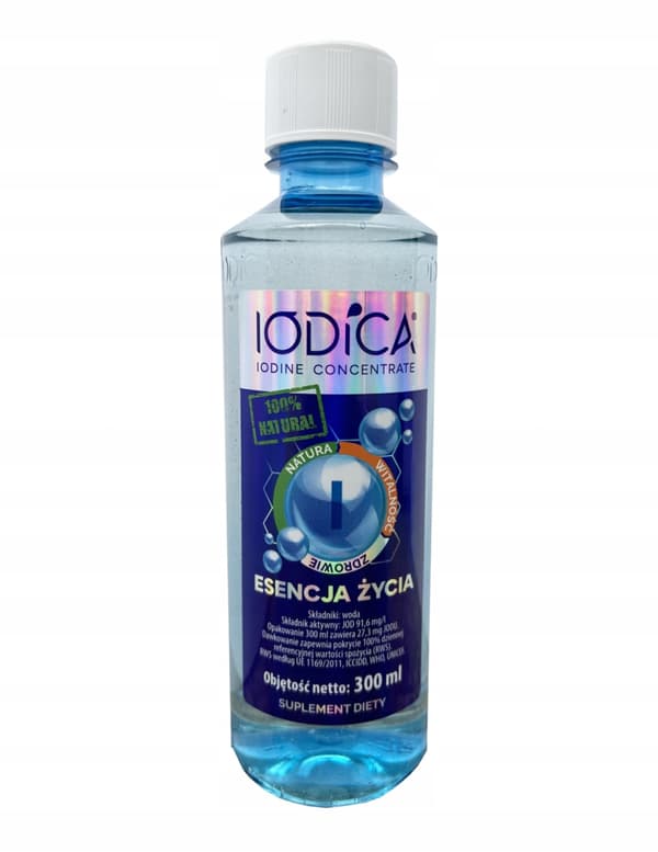 JODICA Naturligt jodkoncentrat med mineraler SHIELD IMMUNITET 300 ml