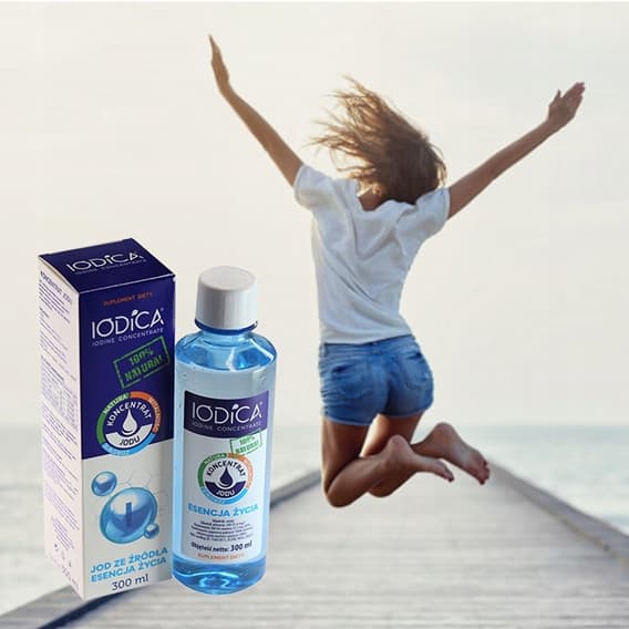 JODICA Naturligt jodkoncentrat med mineraler SHIELD IMMUNITET 300 ml
