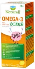 Miniatyrbild 1 av 5: NATURELL OMEGA-3 STUDENT OMEGA DHA EPA-syror citronsmak 150 ml