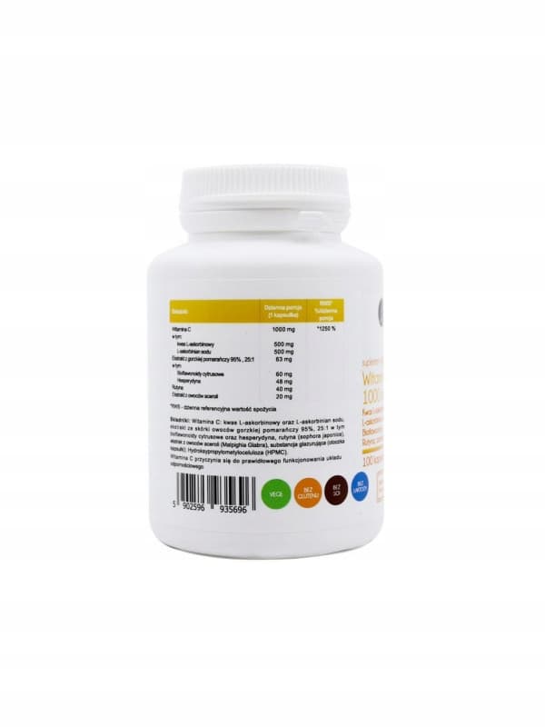 ALINESS C-vitamin Plus 1000 mg HESPERIDIN RUTIN immunitet 100 kapsler