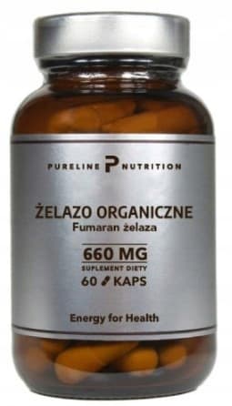 Pure Nutrition Organiskt Järn 60 Kapslar