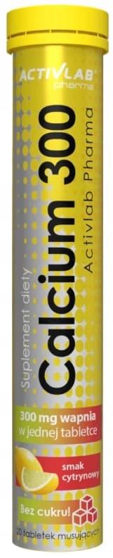 Sæt ElectroVit appelsin + Calcium 300 EKETROLYTTER CALCIUM Activlab 20+20 t
