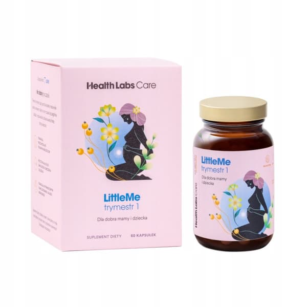 Health Labs Little Me Trimester 1 Vitamin B6 Graviditet 60 Kapslar