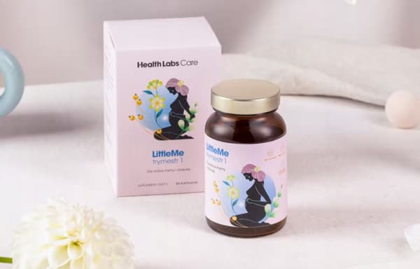 Health Labs Little Me Trimester 1 Vitamin B6 Graviditet 60 Kapslar