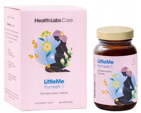Health Labs Little Me Trimester 1 Vitamin B6 Graviditet 60 Kapslar