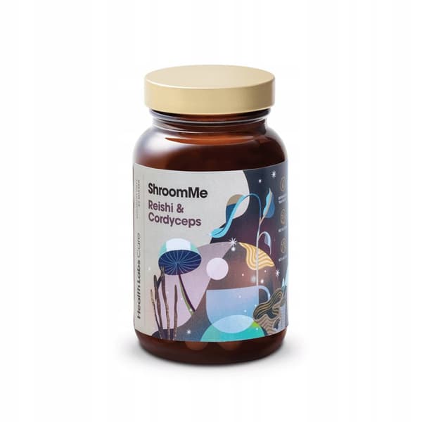 Health Labs ShroomMe Reishi & Cordyceps upplösande pulver 45g