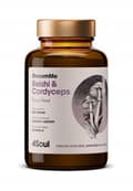 Miniatyrbild 4 av 4: Health Labs ShroomMe Reishi & Cordyceps upplösande pulver 45g