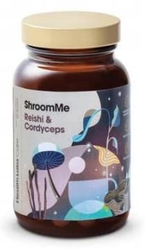 Health Labs ShroomMe Reishi & Cordyceps upplösande pulver 45g