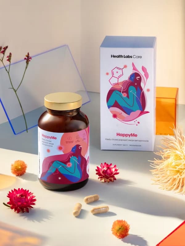 Health Labs HappyMe velvære roligt humør 120 kapsler