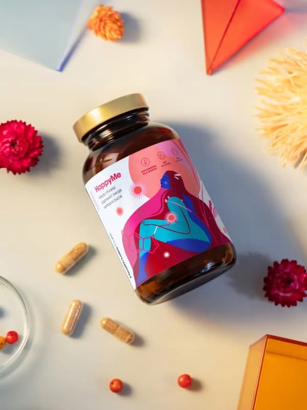 Health Labs HappyMe velvære roligt humør 120 kapsler