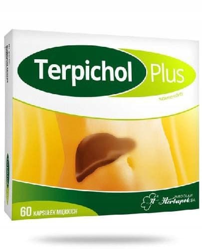 Terpichol Plus mjölktistel för leverfunktion 60 kapslar