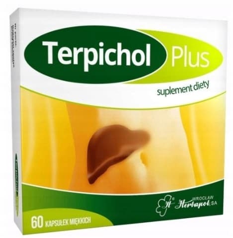 Terpichol Plus mjölktistel för leverfunktion 60 kapslar