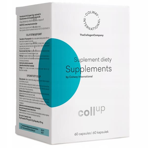 CollUp KOLLAGEN BIOTIN SELEN ZINK VITAMIN CE hud hår naglar 60 kapslar