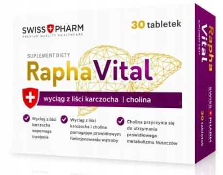 RaphaVital hälsosam lever 30 tabletter