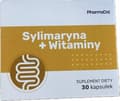 Miniatyrbild 3 av 4: Silymarin + Vitamin C B1 B2 B3 Mjölktistel Pharma Dot 30 kapslar