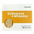 Miniatyrbild 4 av 4: Silymarin + Vitamin C B1 B2 B3 Mjölktistel Pharma Dot 30 kapslar