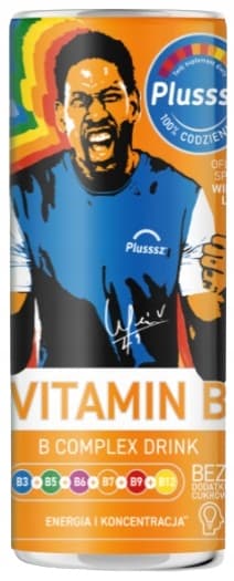 PLUSSSZ B-VITAMINKOMPLEX DRYCK vitamin B-återfuktning 250 ml