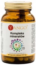 Miniatyrbild 1 av 4: YANGO Mineralkomplex ZINK JÄRN MAGNESIUM SELEN JOD KISEL 90 kapslar