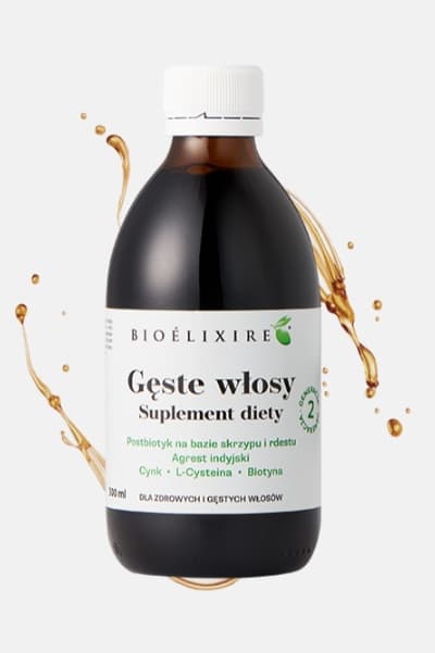 BIOELIXIRE Kosttillskott för tjockt hår mot håravfall 300 ml