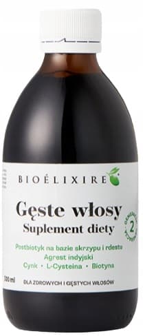 BIOELIXIRE Kosttillskott för tjockt hår mot håravfall 300 ml