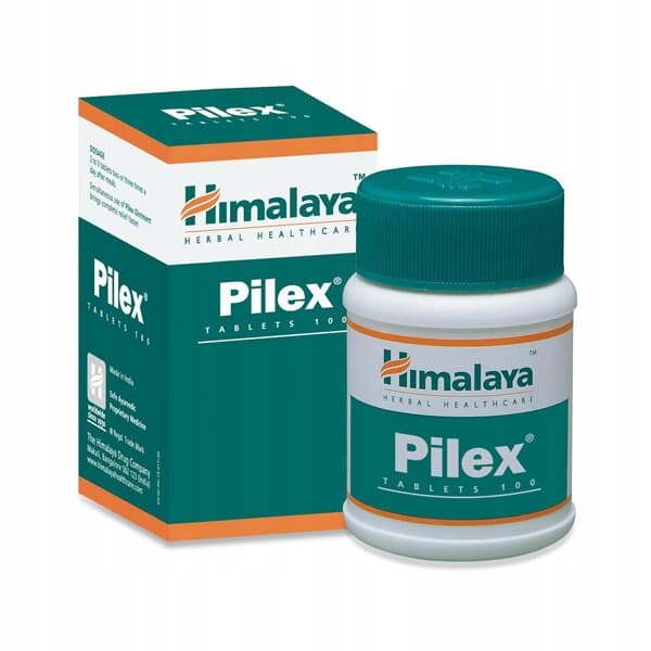 HIMALAYA PILEX åderbråck cirkulationssystemet hemorrojder 100 tabletter