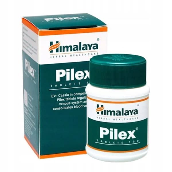 HIMALAYA PILEX åderbråck cirkulationssystemet hemorrojder 100 tabletter