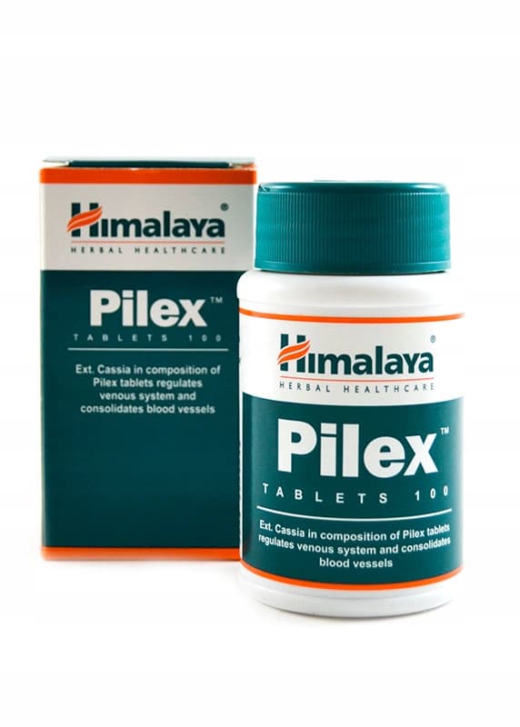 HIMALAYA PILEX åderbråck cirkulationssystemet hemorrojder 100 tabletter