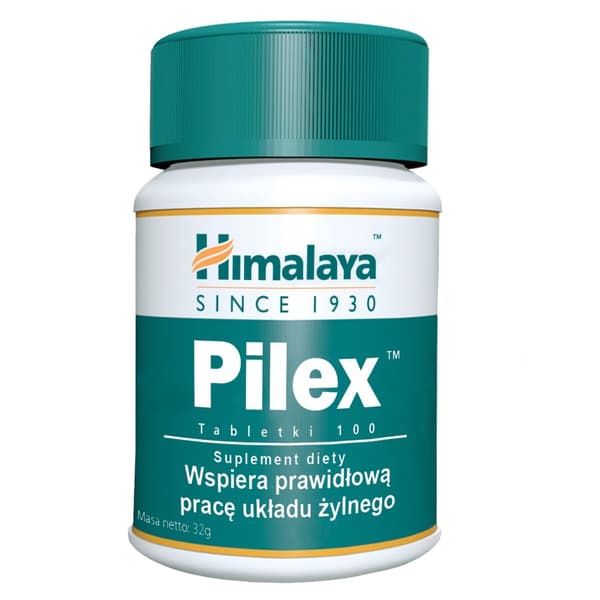 HIMALAYA PILEX åderbråck cirkulationssystemet hemorrojder 100 tabletter