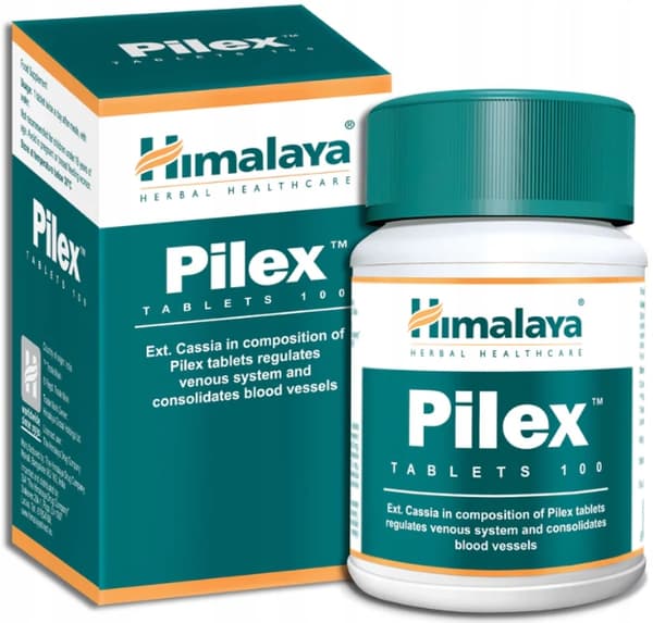 HIMALAYA PILEX åderbråck cirkulationssystemet hemorrojder 100 tabletter