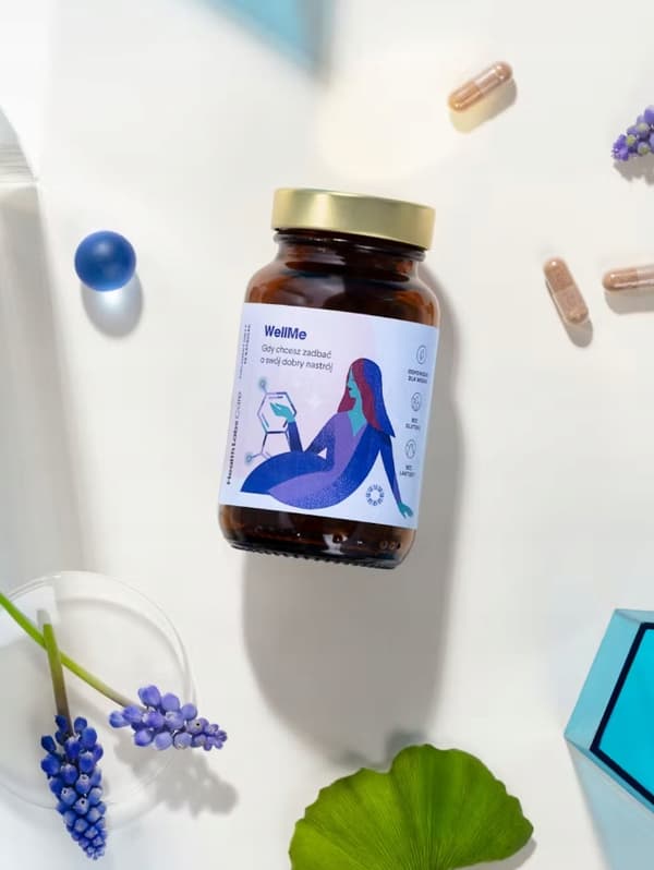 Health Labs WellMe för gott humör Rhodiola rosea saffran 30 kapslar