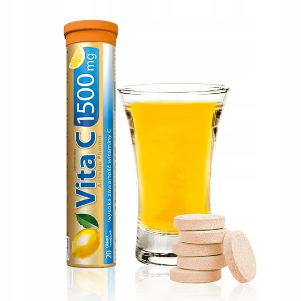 ACTIVLAB PHARMA Vita C 1500 mg vitamin C immunitet 20 brustabletter