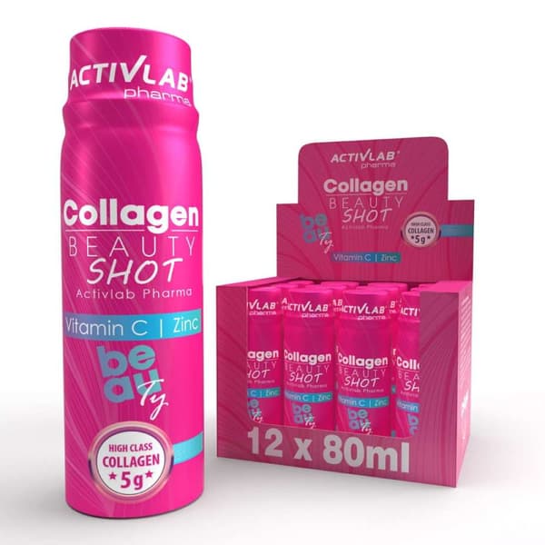 ACTIVLAB PHARMA COLLAGEN BEAUTY SHOT kollagen hud hår naglar 80 ml
