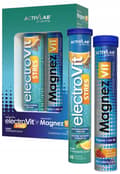 Miniatyrbillede 1 af 5: Sæt ElectroVit Stress + MagnesiumVit elektrolytter magnesium Activlab 20+20 tabletter.