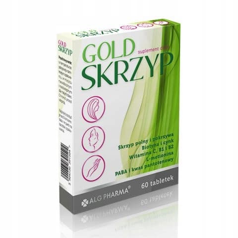GOLD SKRZYP COMFORT hår hud naglar Alg Pharma 60 tabletter