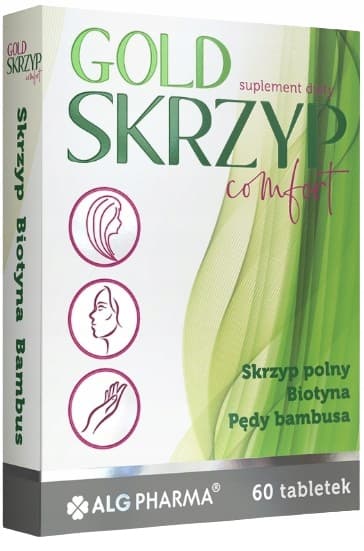 GOLD SKRZYP COMFORT hår hud naglar Alg Pharma 60 tabletter