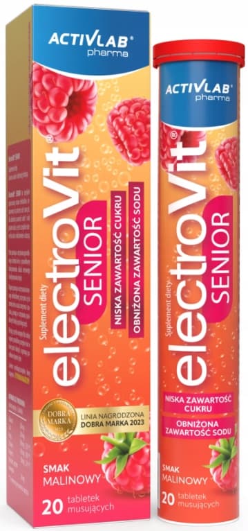 Set ElectroVit Senior + MagnezVit elektrolyter magnesium Activlab 20+20 tabletter.