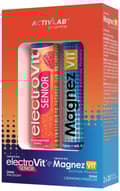 Miniatyrbild 4 av 5: Set ElectroVit Senior + MagnezVit elektrolyter magnesium Activlab 20+20 tabletter.