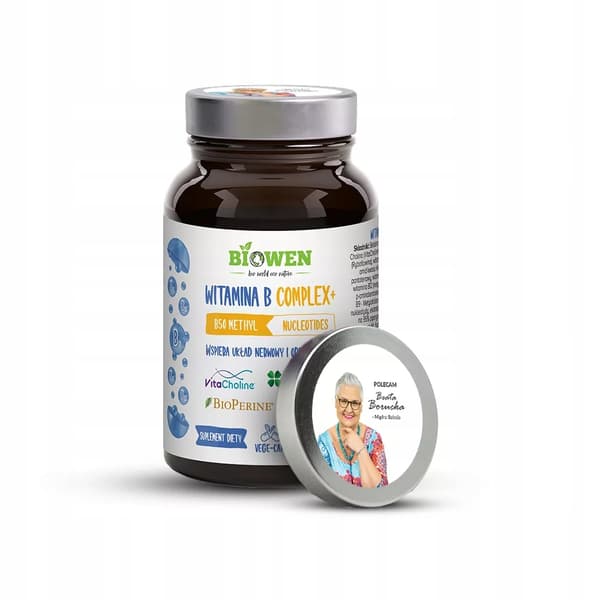 BIOWEN Vitamin B-komplex + 90 kapslar