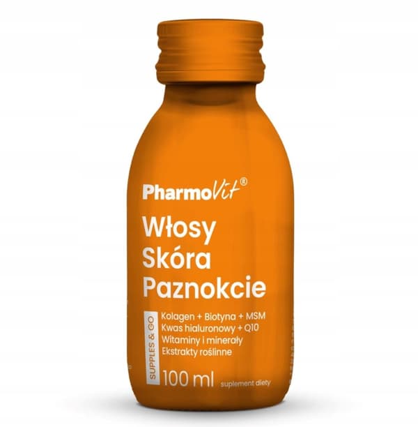 PHARMOVIT Hår Hud Naglar SHOT GLUTENFRI 100 ml