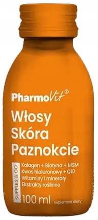 PHARMOVIT Hår Hud Naglar SHOT GLUTENFRI 100 ml