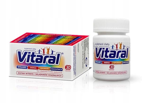 VITARAL vitaminer och mineraler 30 tabletter