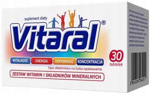 VITARAL vitaminer och mineraler 30 tabletter