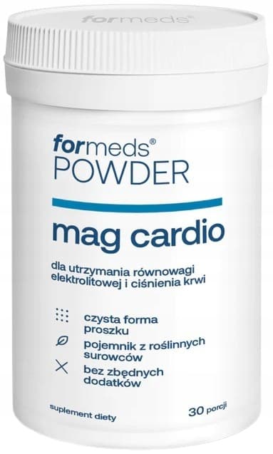 Formeds PULVER MAG CARDIO magnesium kalium blodtryck hjärta 30 portioner