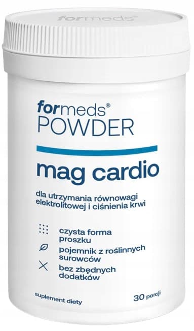 Formeds PULVER MAG CARDIO magnesium kalium blodtryck hjärta 30 portioner